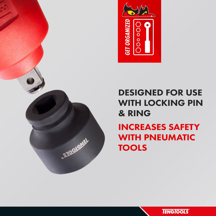 Teng Tools 3/4" Impact Socket DIN AF 3/4" Teng Tools - Town Tools 