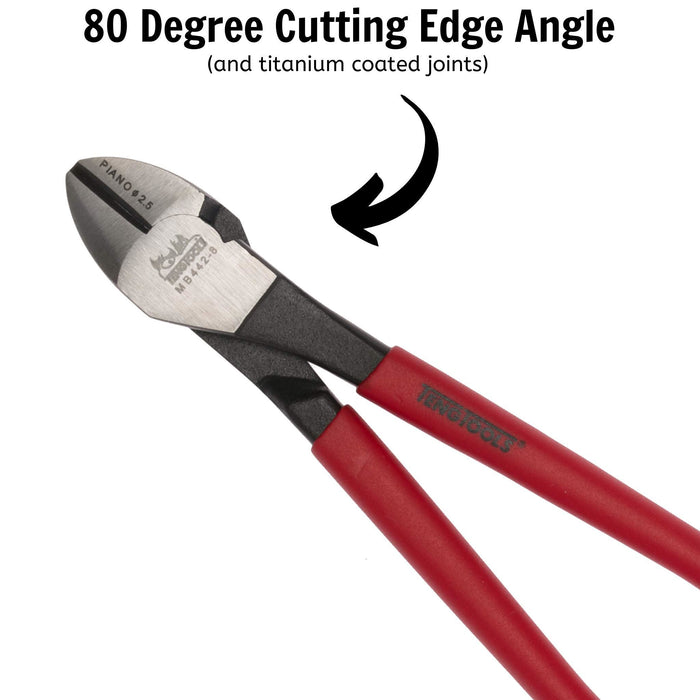 Teng Tools Heavy Duty Side Cutting Plier 200mm Teng Tools - Town Tools 