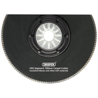 Draper HSS Segment Carpet Cutter, 100mm Diameter 26809
