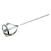 Silverline Mixing Paddle Zinc Plated 60 x 430mm Silverline - Town Tools 