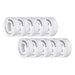 Faithfull P.T.F.E Tape 12mm x 12m White (Pack 10) Faithfull - Town Tools