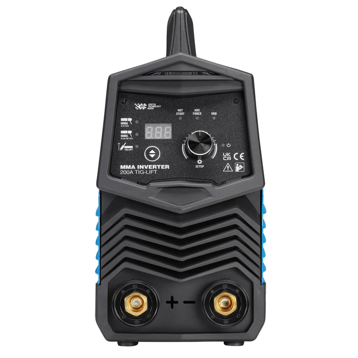 Draper MMA Inverter Welder with TIG-Lift Dti, 200A - AW200A