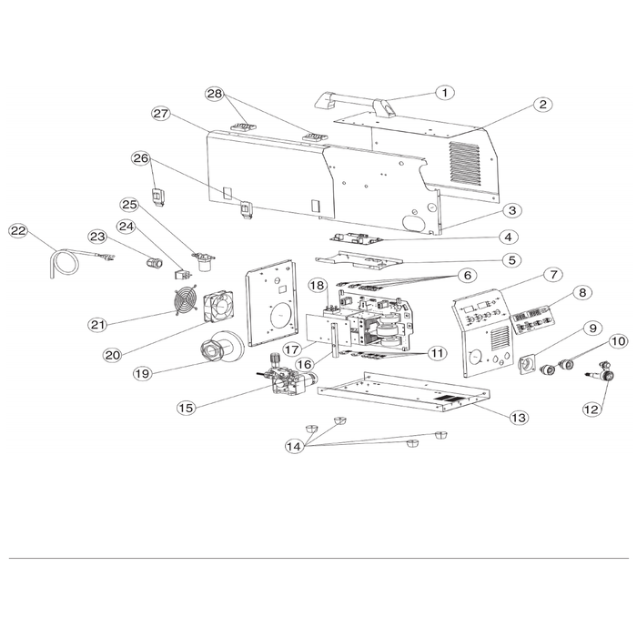 Draper Control Board YMW200A-4 for Dishwasher