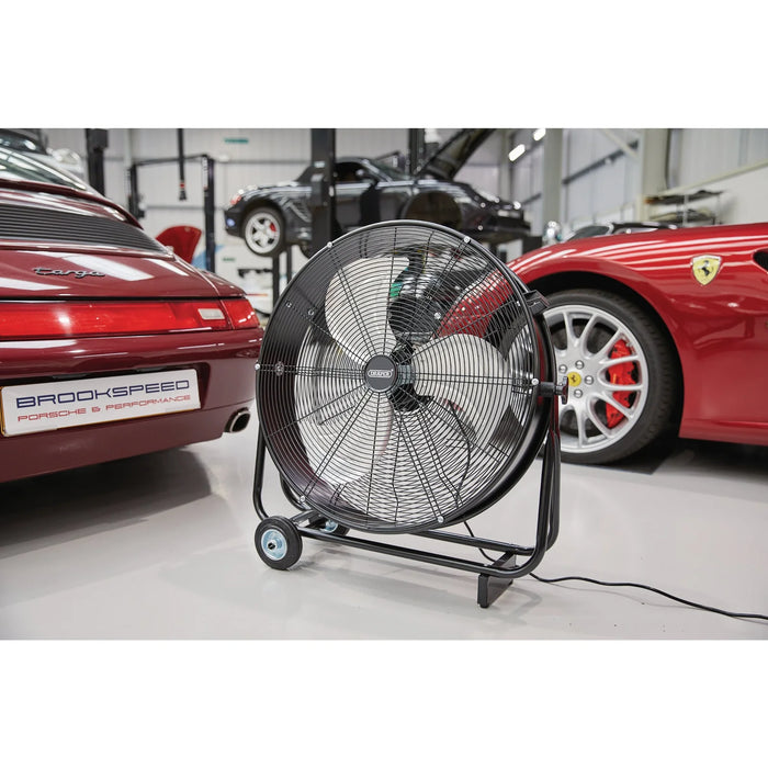 Draper 230V Drum Fan, 24"/610mm, 120W - DF24-120W