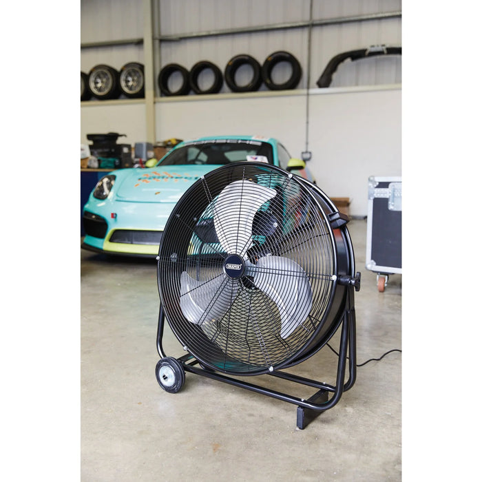 Draper 230V Drum Fan, 24"/610mm, 120W - DF24-120W