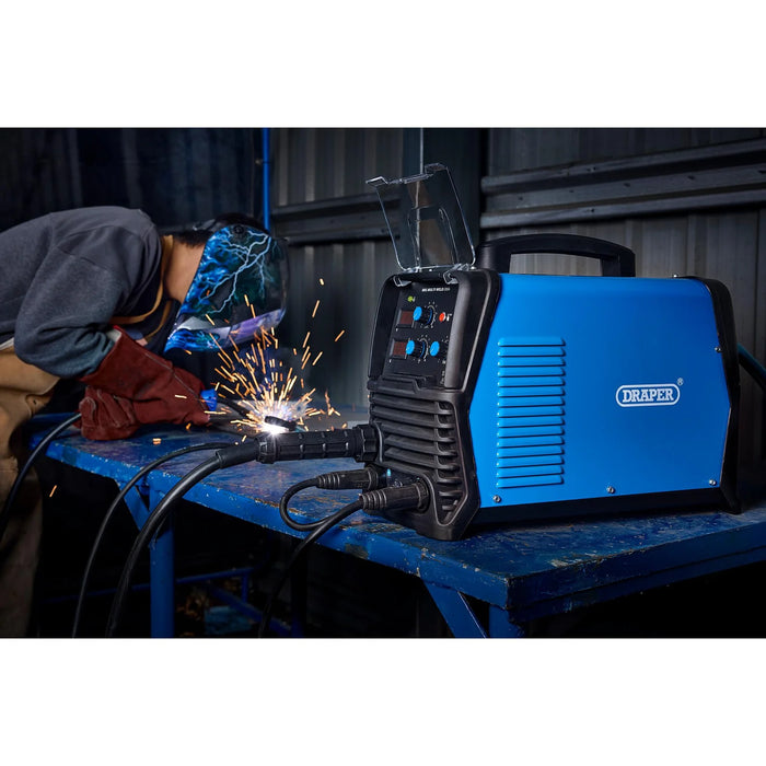 Draper Gas/Gasless MIG Inverter Multi-Welder, 200A - MI200A