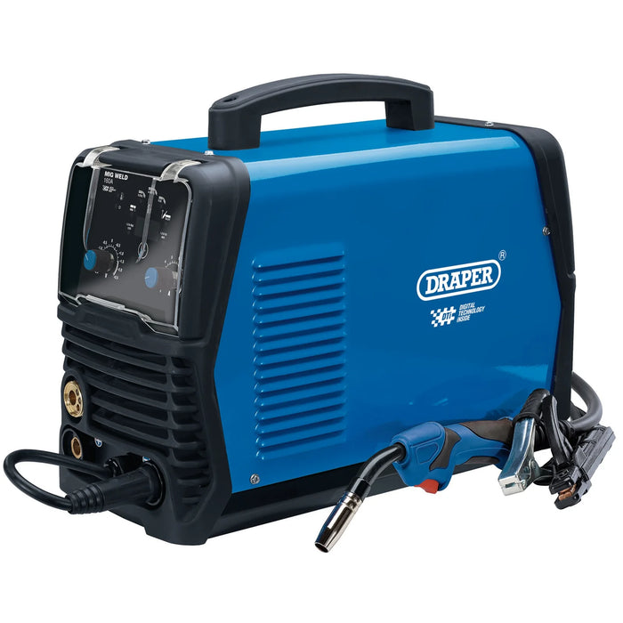 Draper Gas/Gasless AC/DC MIG Aluminium Welder Dti, 160A - MWA160A