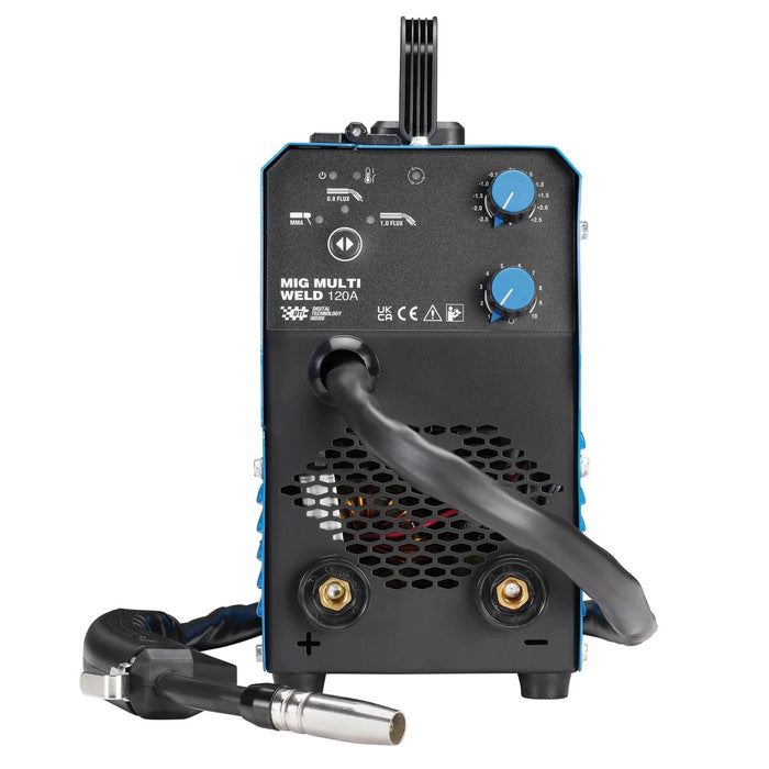 Draper Gasless MIG Inverter Multi-Welder Dti, 120A - MW120A