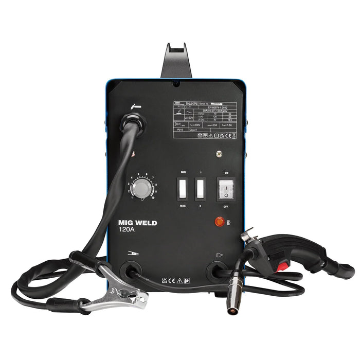 Draper Storm Force® Gasless MIG Welder, 120A - MW120A/SF