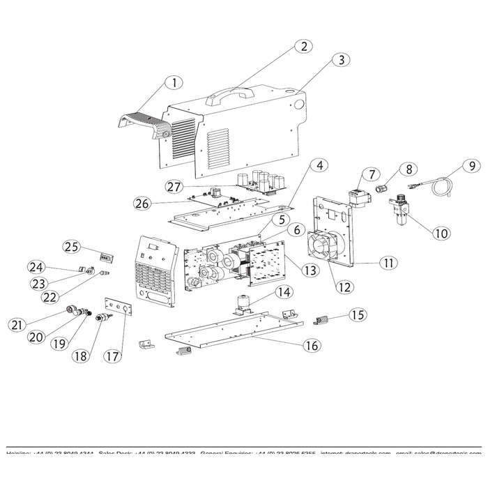 Draper 2T/4T Switch for Compressors
