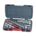 Teng Tools MECCA PRO 3/8" Socket Set 6 pt 39 Pieces Teng Tools - Town Tools 