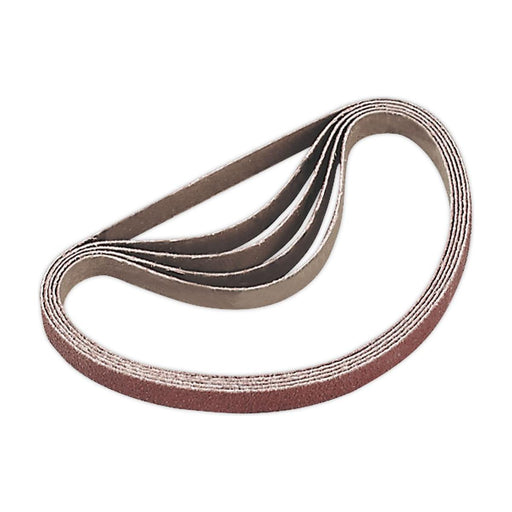 Sealey Sanding Belt 10 x 330mm 40Grit Pack of 5 SA35/B40G Sealey - Town Tools 