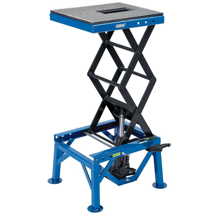 Draper Hydraulic Motorcycle Scissor Lift, 135kg - MCPL3B
