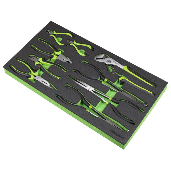 Siegen Siegen Pliers Set with Tool Tray 9pc S01277 Siegen - Town Tools 