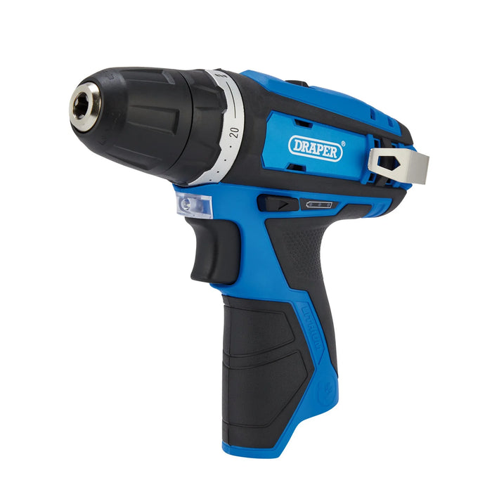 Draper 12V Drill Driver (Sold Bare) - CD12VD