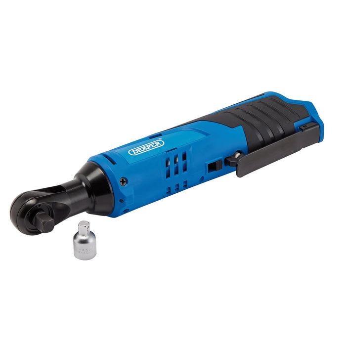 Draper 12V Ratchet, 3/8" Sq. Dr., 45Nm (Sold Bare) - RW12VD