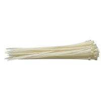 Draper Cable Ties, 7.6 x 400mm, White (Pack of 100) - CT6W