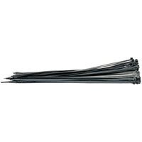 Draper Cable Ties, 8.8 x 500mm, Black (Pack of 100) - CT7B