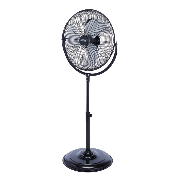 Draper 230V Pedestal Fan, 18"/450mm, 120W - HV18F