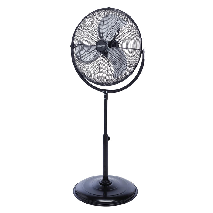 Draper 230V Pedestal Fan, 20"/500mm, 120W - HV20F