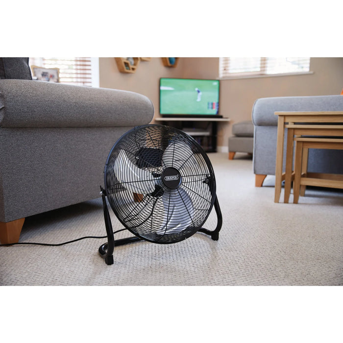 Draper 230V Floor Fan, 16"/400mm, 100W - HV16FF