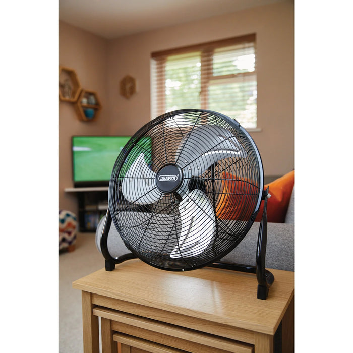 Draper 230V Floor Fan, 16"/400mm, 100W - HV16FF