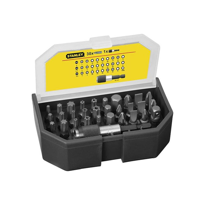 Stanley® Hand Tools Bit Set & Holder, 31 Piece STANLEY® Hand Tools - Town Tools
