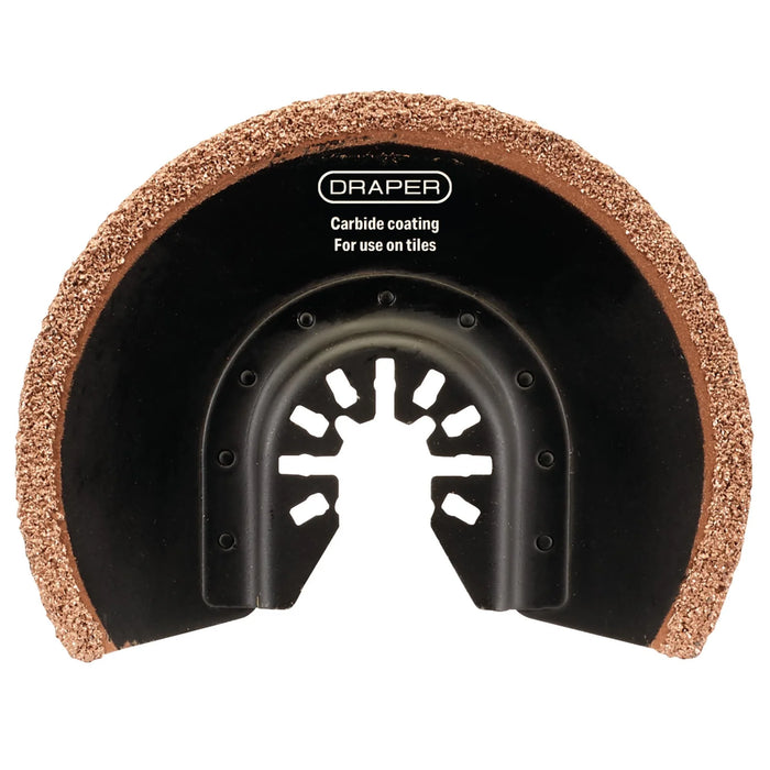 Draper Oscillating Multi-Tools Carbide Coated Cutting Blade, 88mm - APT511