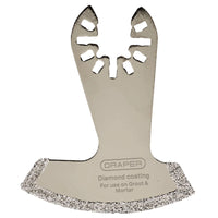 Draper Oscillating Multi-Tool Diamond Coated Cutting blade 52-88mm