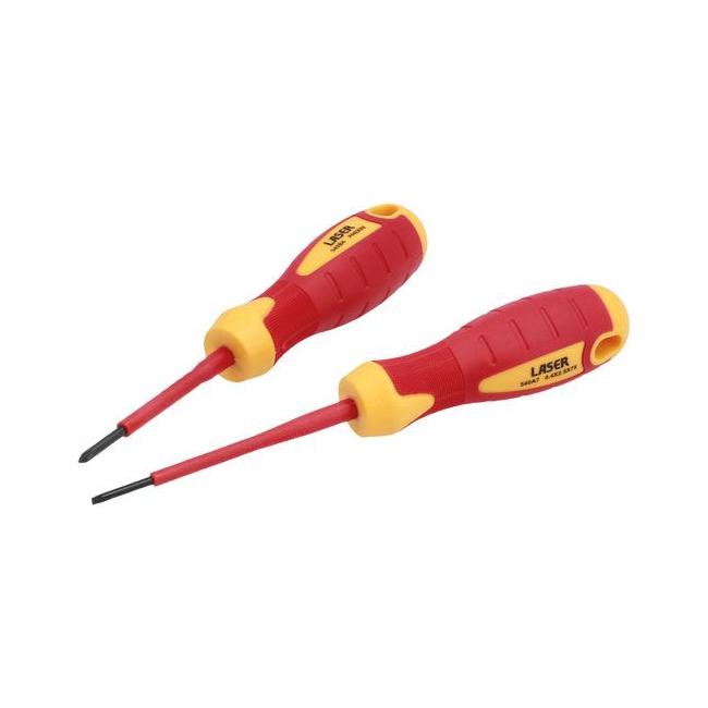 Laser VDE Insulated Screwdriver Set 2pc 8387 Laser - Town Tools 