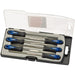 Draper Soft Grip Diamond Needle File Set, 150mm (6 Piece) 47817 Draper - Town Tools 