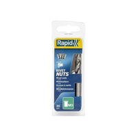 Rapid Steel Rivet Nuts M3 (Pack 20 + Free Drill Bit)