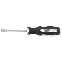 Draper Plain Slot Soft Grip Screwdriver, 5.5 x 75mm 34976