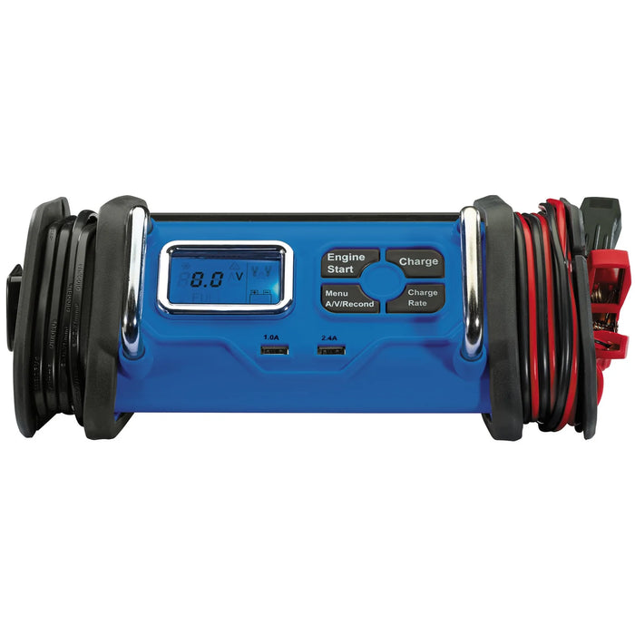 Draper 12V Battery Starter Charger, 20A - BCMCS50