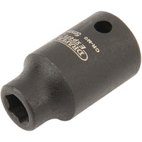 Draper Expert HI-TORQ 6 Point Impact Socket, 1/4" Sq. Dr., 5mm