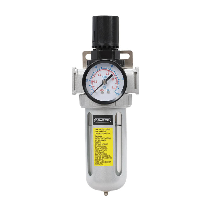 Draper 1/4" BSP Filter/Regulator Unit - DFR