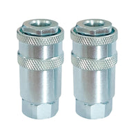 Draper 1/4" Female Quick Coupling  (Pack of 2) - EAC