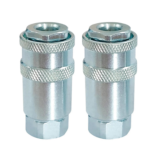 Draper 1/4" Female Quick Coupling  (Pack of 2) - EAC