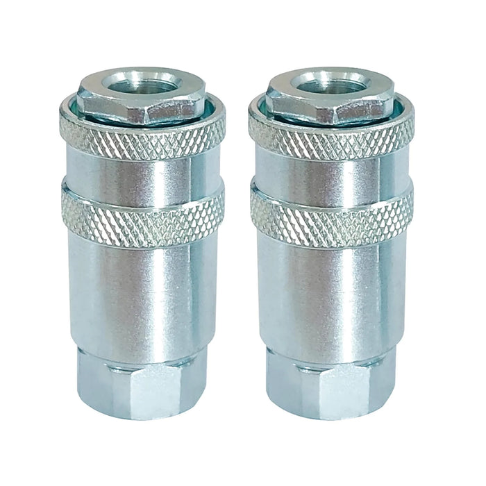 Draper 1/4" Female Quick Coupling  (Pack of 2) - EAC