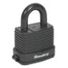 Sealey Steel Body Weatherproof Combination Padlock 42mm PL301CW Sealey - Town Tools 