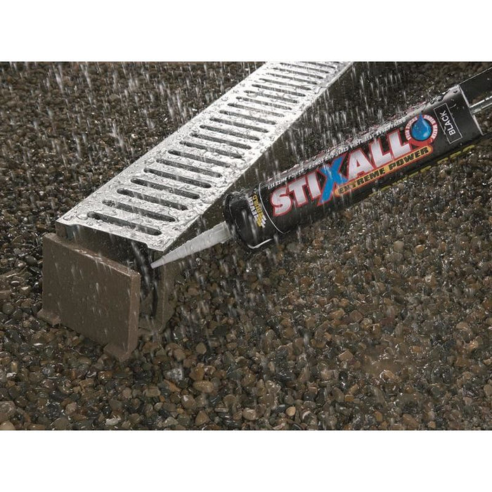 Everbuild Sika Stixall Extreme Power Cartridge Black 290ml Everbuild Sika - Town Tools
