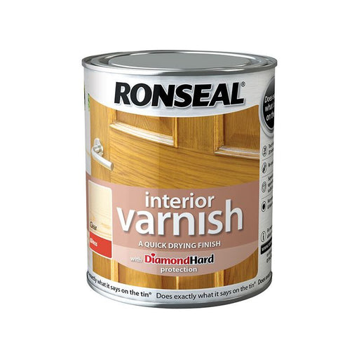 Ronseal Interior Varnish Quick Dry Gloss Clear 2.5 litre Ronseal - Town Tools