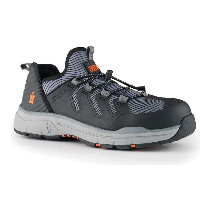 Scruffs Women's Argon Safety Trainers Black Size 6.5 / 40 Scruffs - Town Tools 