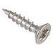 Forgefix Multi-Purpose Pozi Compatible Screw CSK ST S/Steel 3.5 x 16mm Box 200 ForgeFix - Town Tools