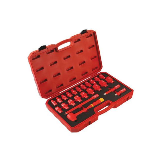 Laser Insulated Socket Set 1/2"D 24pc 6147 Laser - Town Tools 