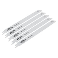 Sealey Reciprocating Saw Blade 250mm 14tpi Pack of 5 WRS3013/250