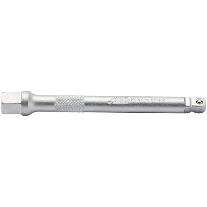 Draper Expert Satin Chrome Plated Extension Bar, 1/4" Sq. Dr., 100mm Draper - Town Tools 