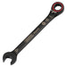 Draper Expert HI-TORQ Metric Reversible Ratchet Combination Spanner, 12mm, Black Draper - Town Tools