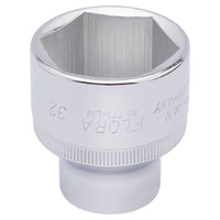 Draper Elora Hexagon Socket, 1/2" Sq. Dr., 32mm 15321