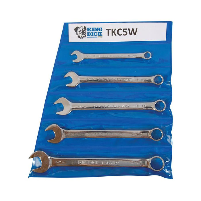 King Dick Combination Spanner Set Whitworth 5pce 1/8″ -  3/8″ King Dick - Town Tools 